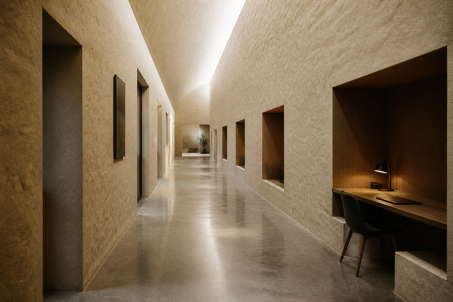 The Silence of the Vault: The Neo-Monastic Turn in Office Design