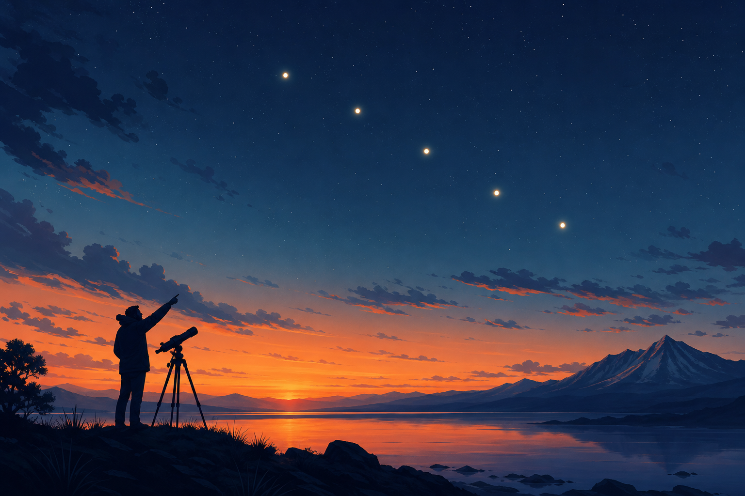 Como observar o alinhamento planetário de 2026: O guia definitivo