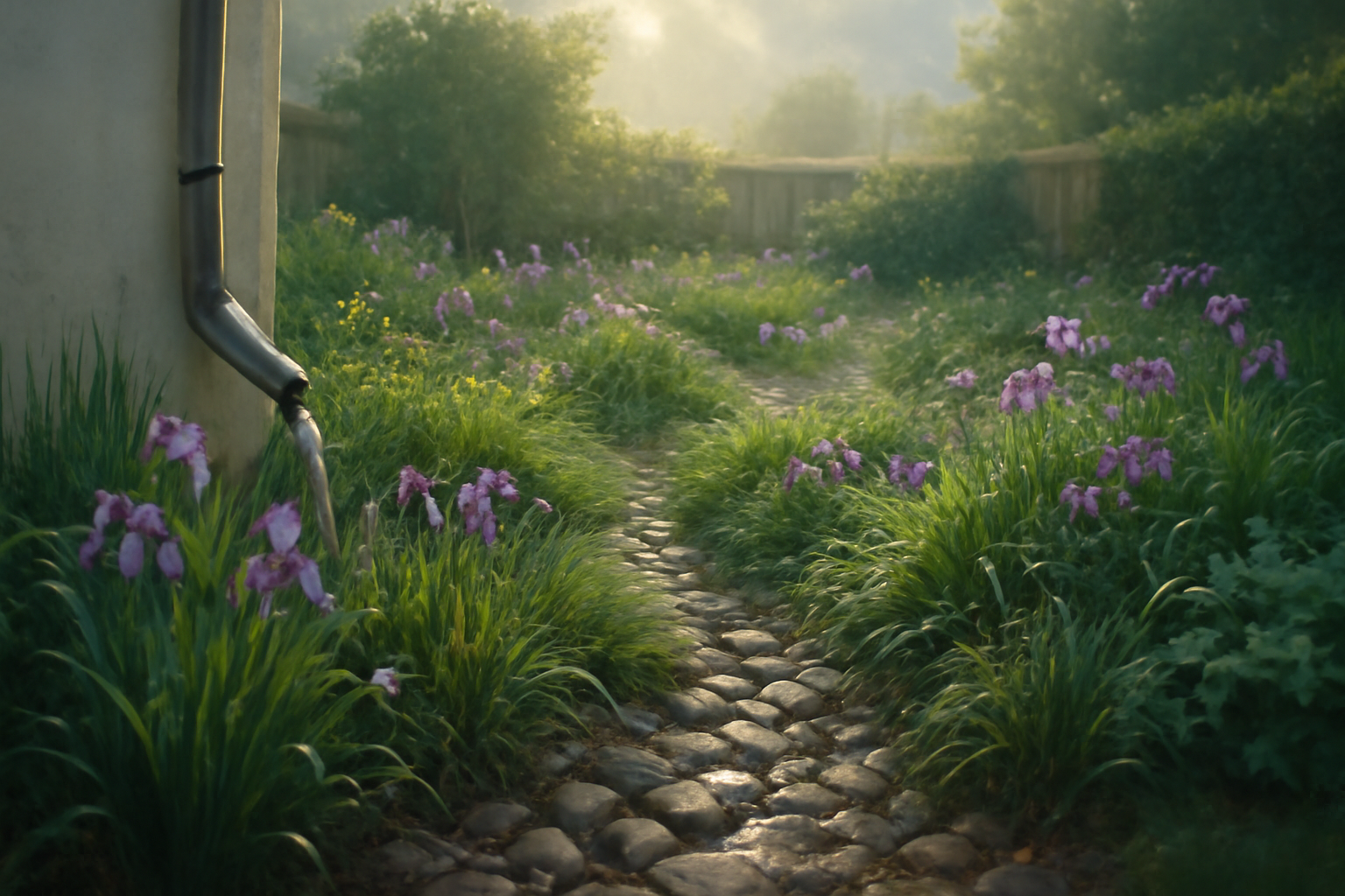 Jardin de pluie : le guide pour un aménagement design et utile