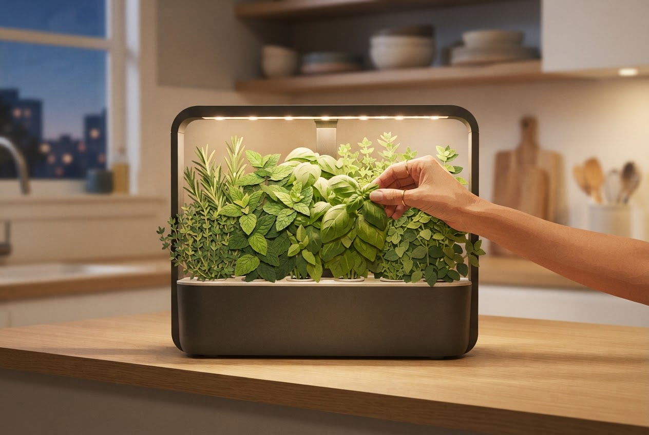 7 Best Smart Hydroponic Gardens for Year-Round Herbs